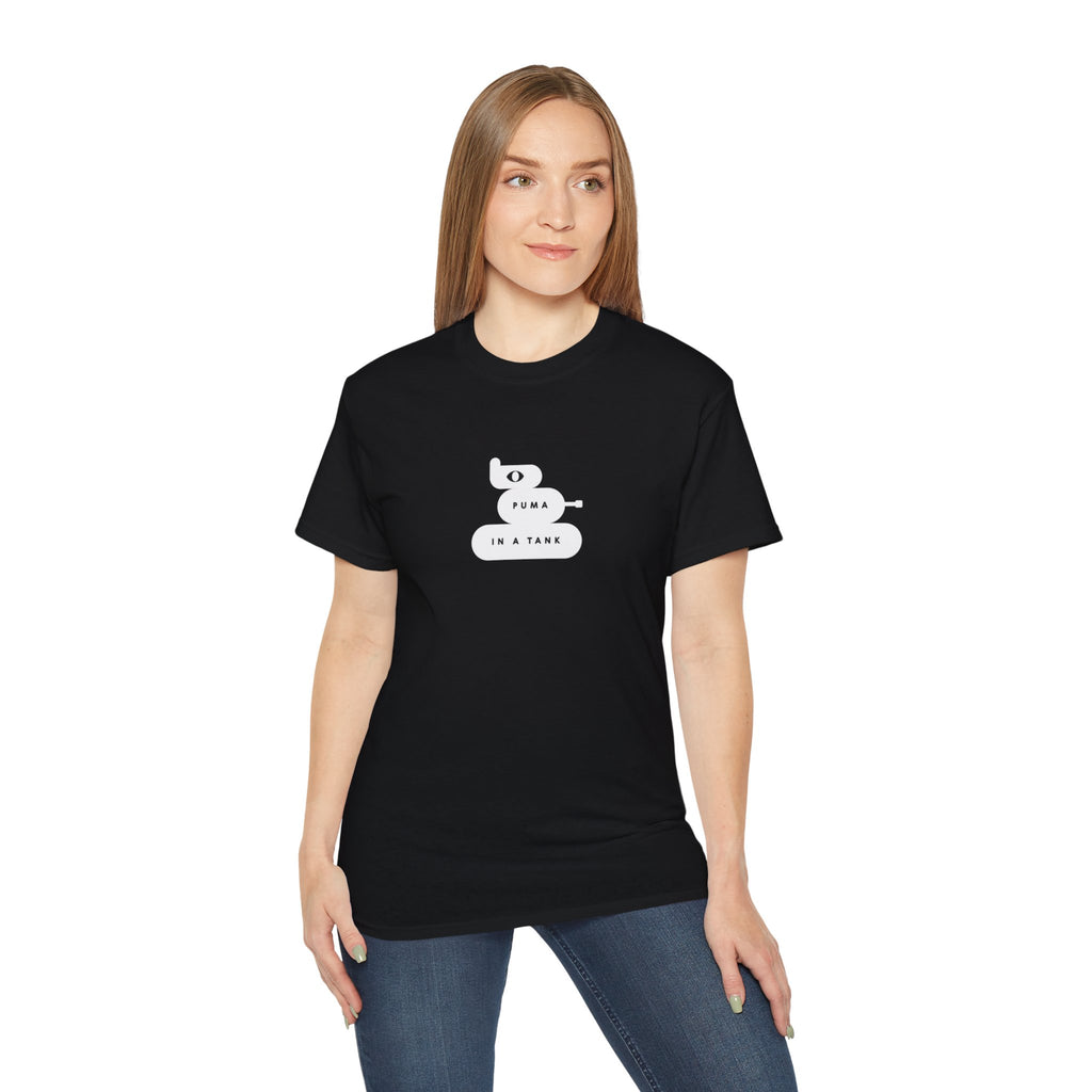 PUMA IN A TANK Logo T-Shirt — Minimalist Gaming/Tech Crewneck
