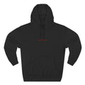 DRAGN Minimalist Black Fleece Hoodie