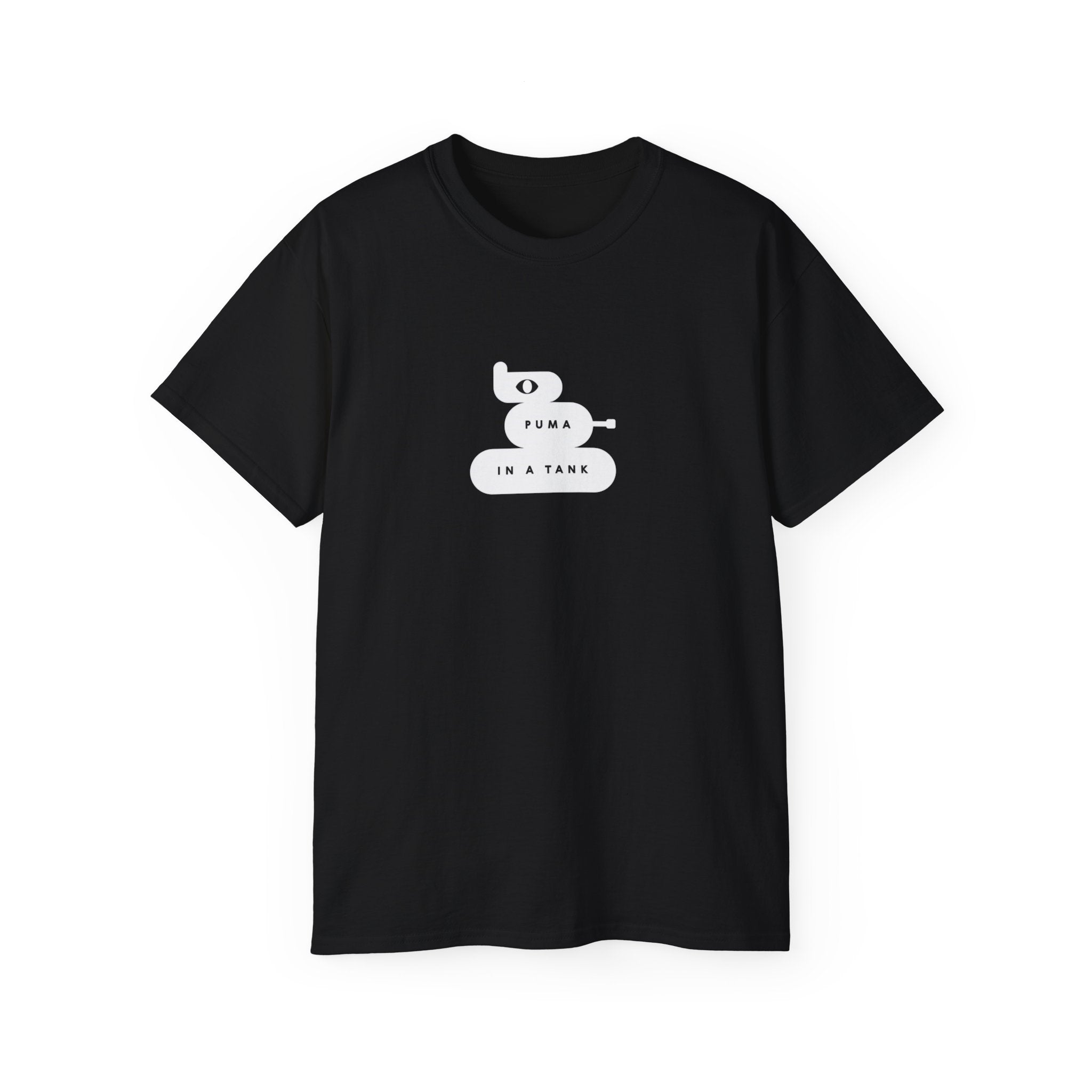 PUMA IN A TANK Logo T-Shirt — Minimalist Gaming/Tech Crewneck
